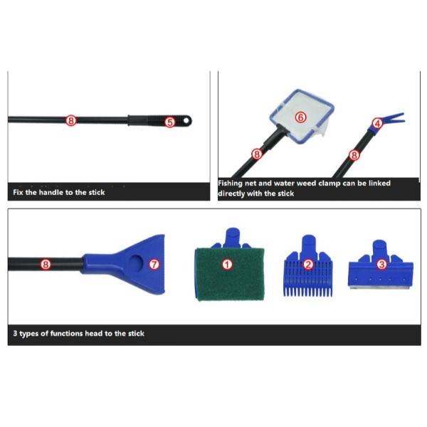 5 in 1 Aquarium Cleaning Set