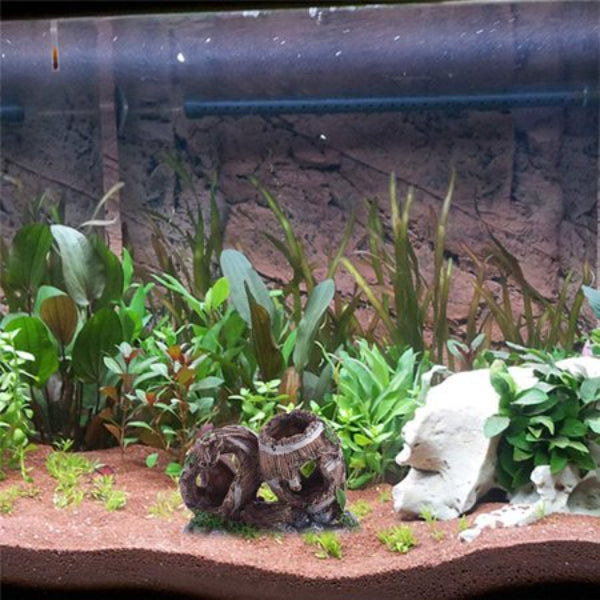 Aquarium Resin Bucket Decoration 13.5 x 5.8 x 10CM