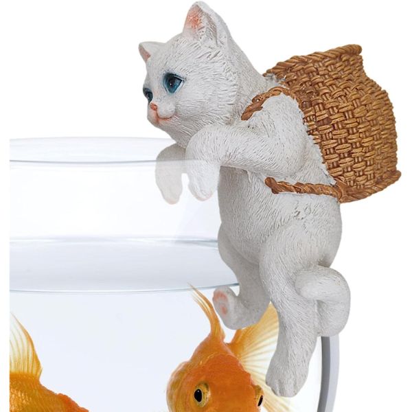 Fish Tank Cat Decorations