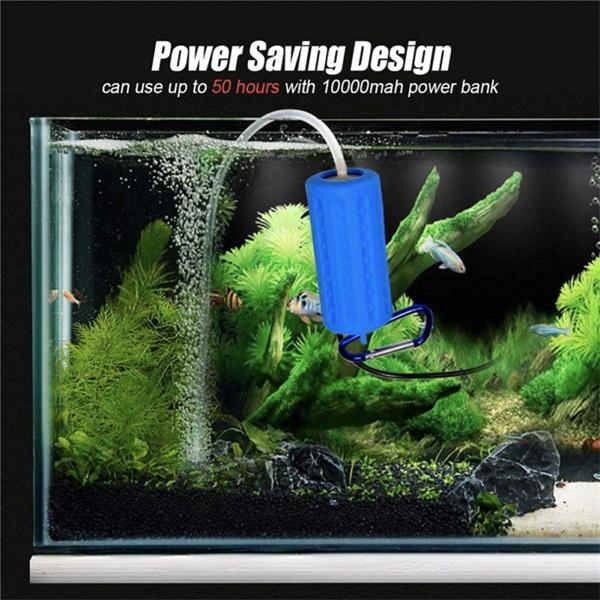 Portable Mini USB Aquarium Fish Tank Oxygen Air Pump
