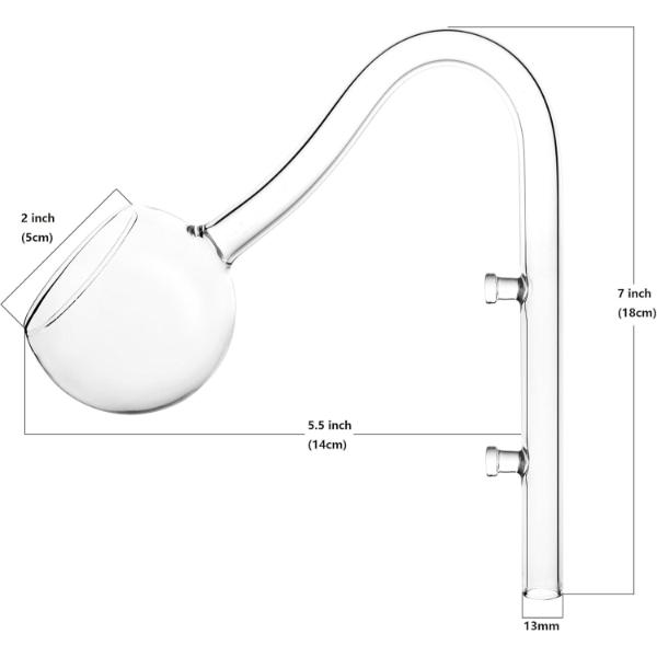 13mm Plant Aquarium Glass Poppy Pipe Outflow and Lily Pipe Inflow for 12/16mm Hose Canister Filter