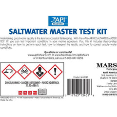 Api Saltwater Aquarium Master Test Kit, 550 Count, Multicolor, 11 Count (Pack Of 1)