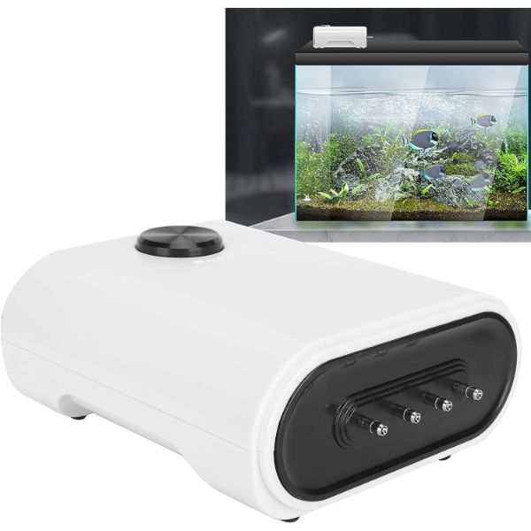 quarium Air Pump 12W Ultra Quiet Adjustable Oxygen Pump Tuning ZY-988