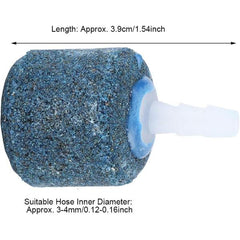 Aquarium Oxygen Pump Aeration Air Stone for Fish Tanks Bubble Stones Accessory Small Aquarium Equipment
