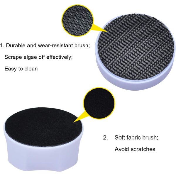 Mini Magnetic Brush Aquarium Algae Scraper
