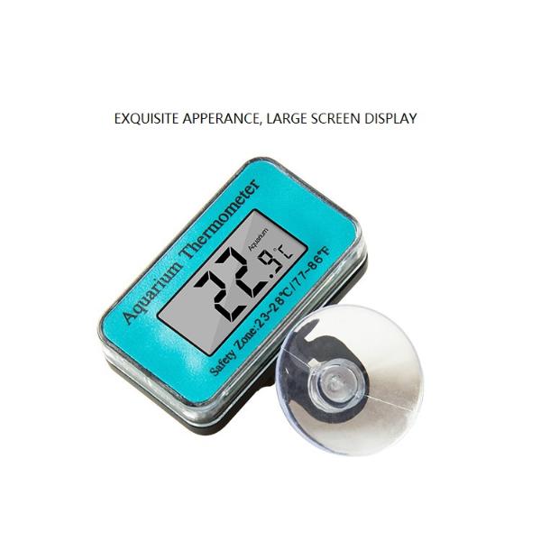 Blue Digital Aquarium Thermometer