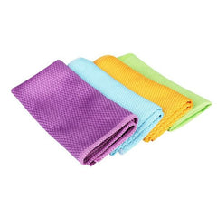 Aquarium Strong Dust Removal Double Sided Dual Use Microfiber Cleaning Cloth