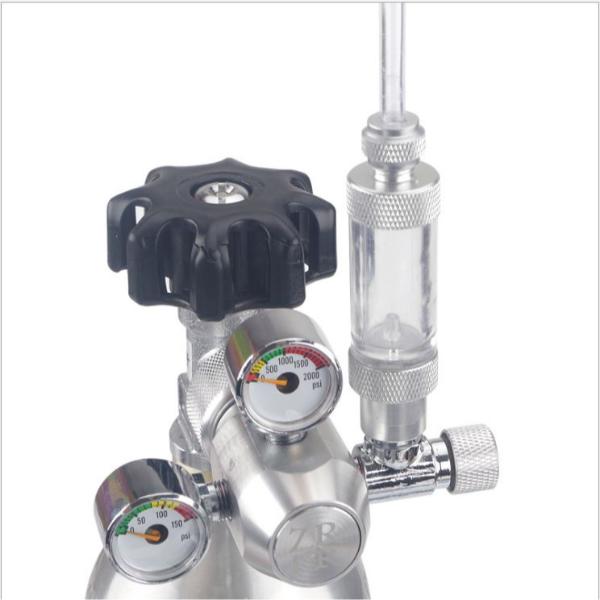 CO2 Bubble Counter Double Head