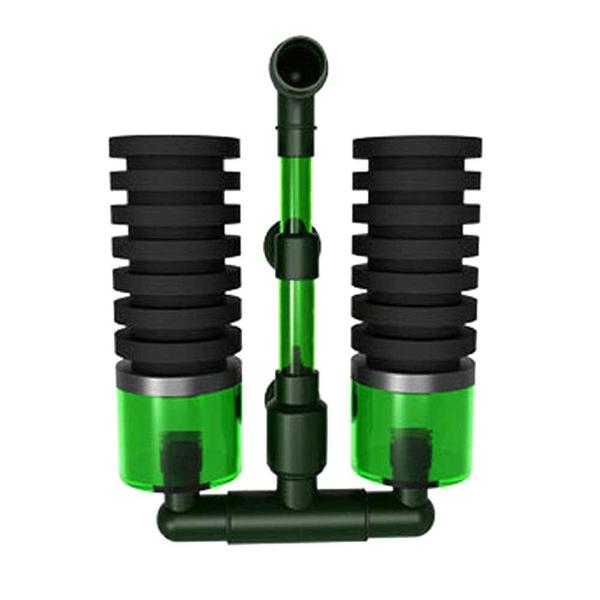 QANVEE Biochemical Sponge Filter Double Head QS-200A and QS-100A