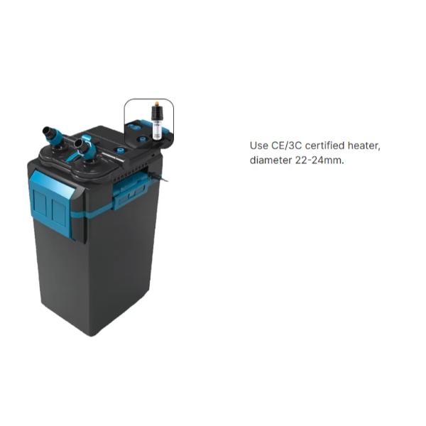 Dophin Canister Integrated CO2 Mixing and Inbuilt Heater Compartment (3 Sizes)