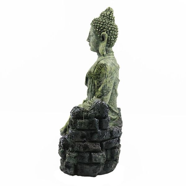 Aquarium Decorations Ancient Buddha Statue