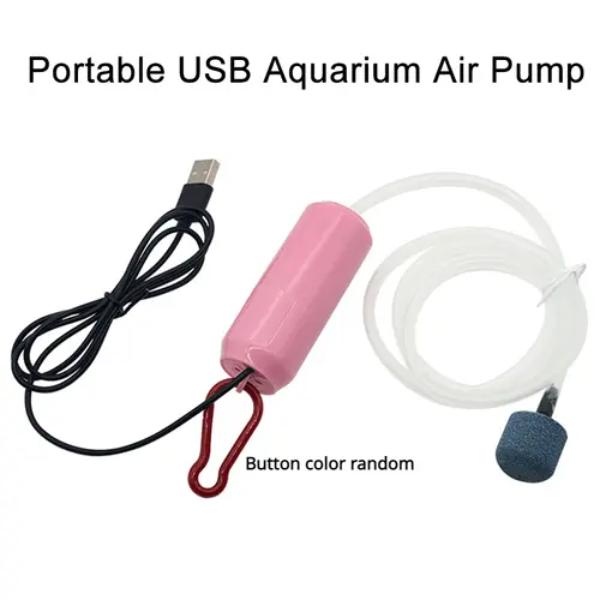 USB Aquarium Air Pump Portable Fish Tank