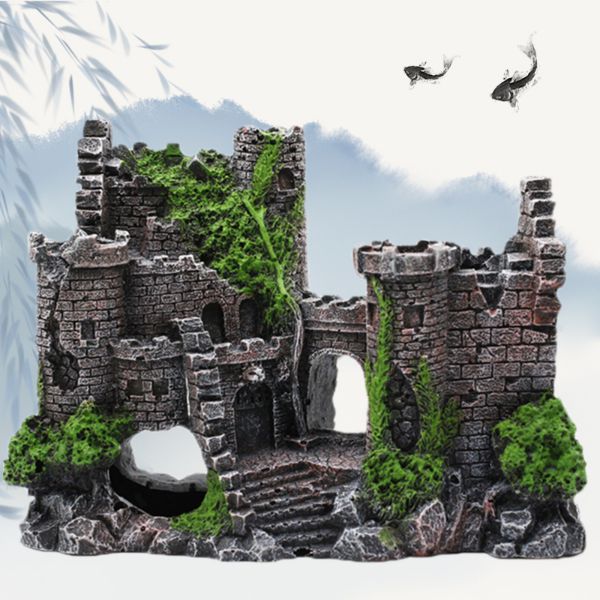 Aquarium Castle Decoration