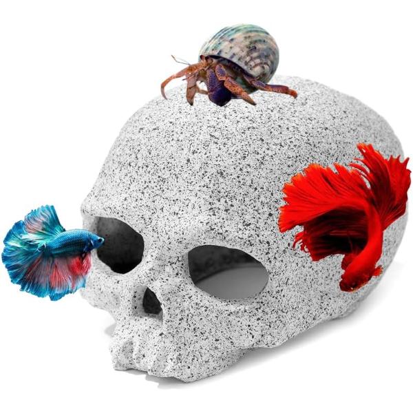 Aquarium Fish Hideout Rock Cave Decor 11.5x9x8.5cm