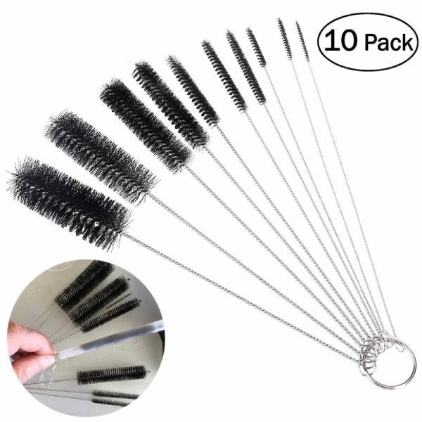 Nylon Tube Brush Set Cleaning Brush Set 10Pcs
