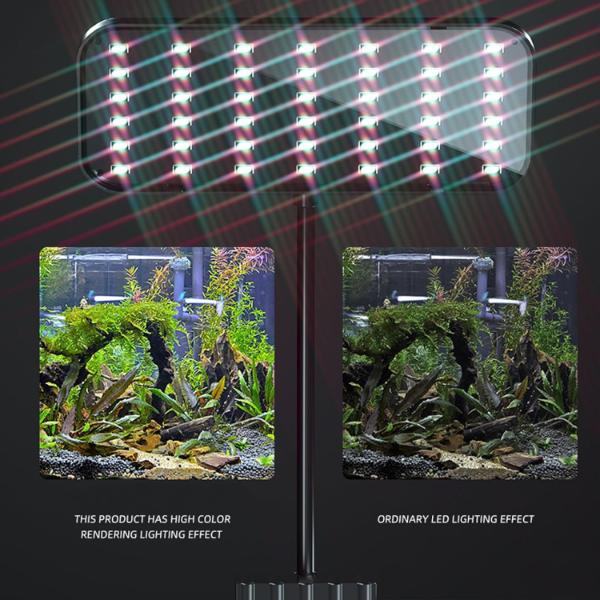 Aquarium Clip On 12W LED Full Spectrum Planted Light