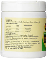ZooMed Calcium with Vitamin D3 Reptile Food, 3-Ounce