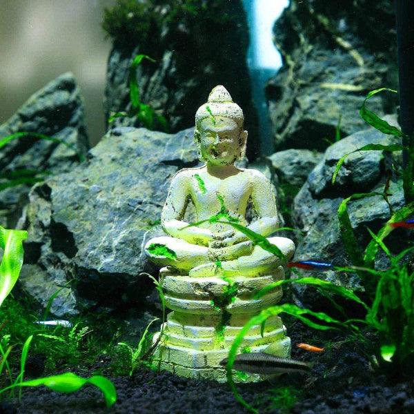 Aquarium Decorations Buddha Statue Sculpture