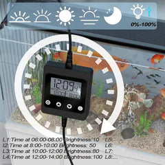 Digital LED Aquarium Light Timer Controller