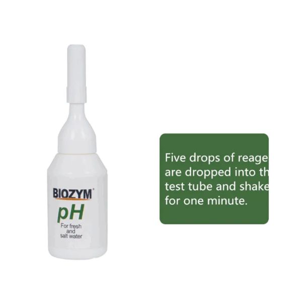 BIOZYM 3 in 1 Test Kit for Fresh and Marine Water NH3/NH4. NO2 and pH