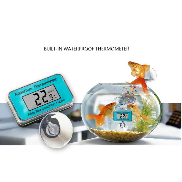 Blue Digital Aquarium Thermometer