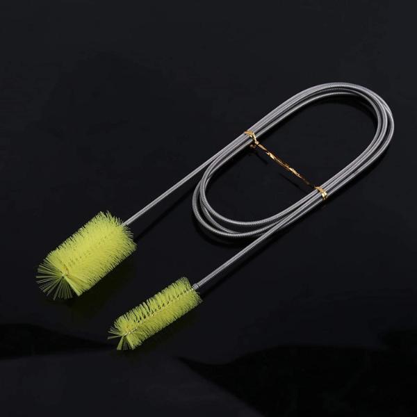 Long Tube Cleaning Brush Flexible Double Ended