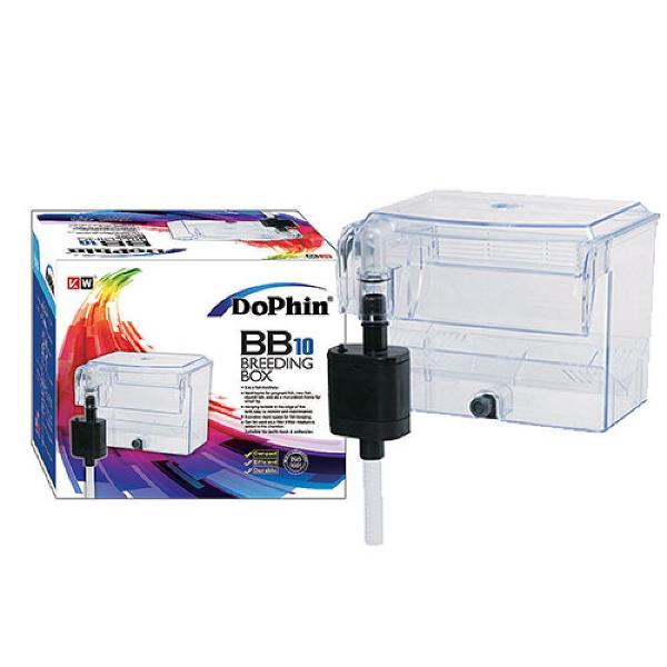 Dophin BB10 Breeding Box Hatchery WITH PUMP 16cmLx14.5cmWx13cmH