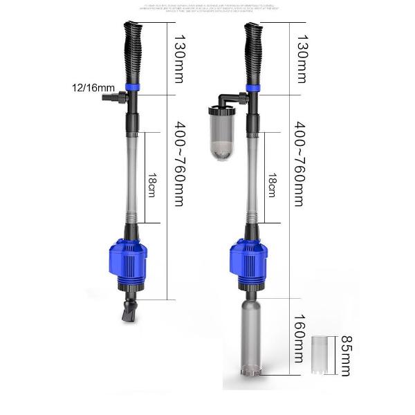 SUNSUN Aquarium Siphon Gravel Cleaner Tool HXS Series