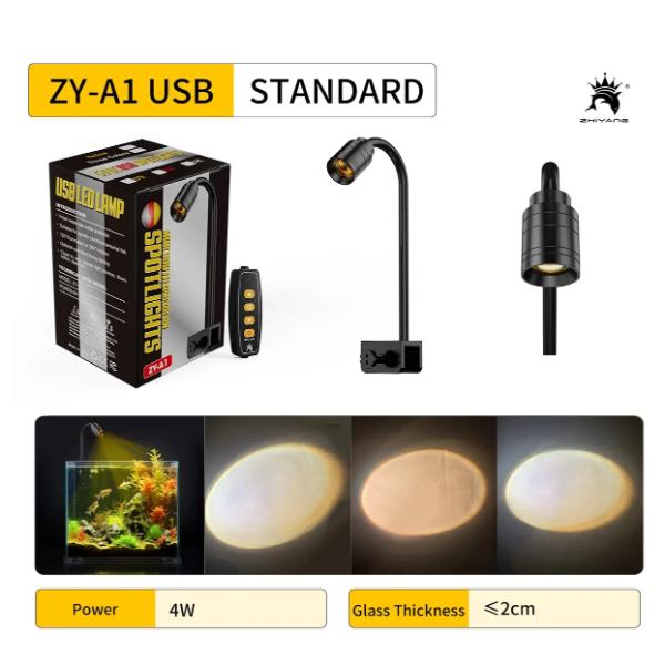 B&K Aquarium USB Spotlight with Controller Option 4W