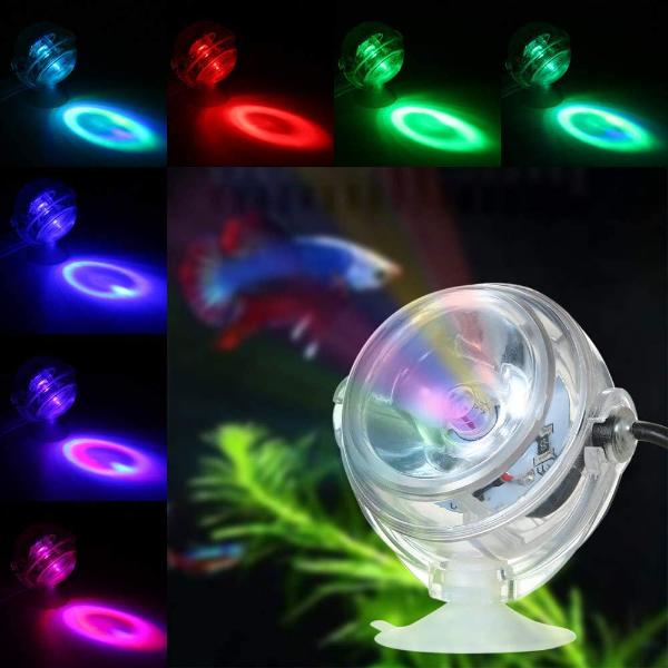 Submersible Round LED Light 7 Colors