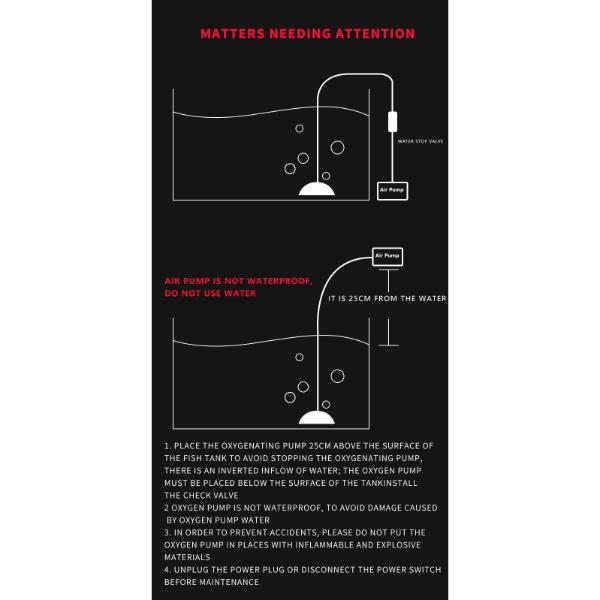 Aquarium Air Pump N-08