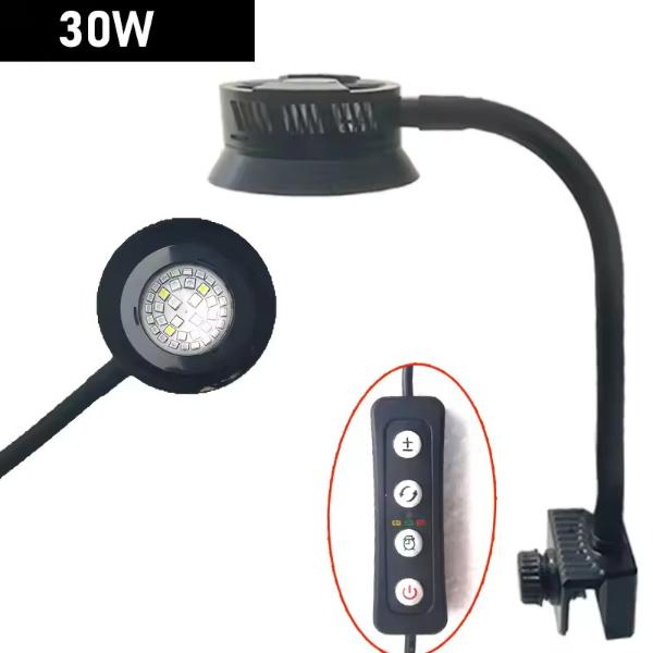 Marine Intelligent Lens Light 30W with Fan and Adjustable Options