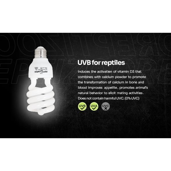 Reptizoo Tropical Fluorescent UVB Lamp 26W