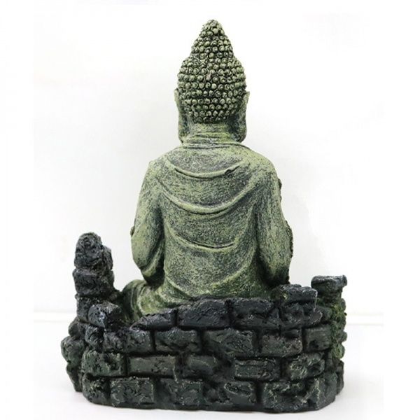 Aquarium Decorations Ancient Buddha Statue