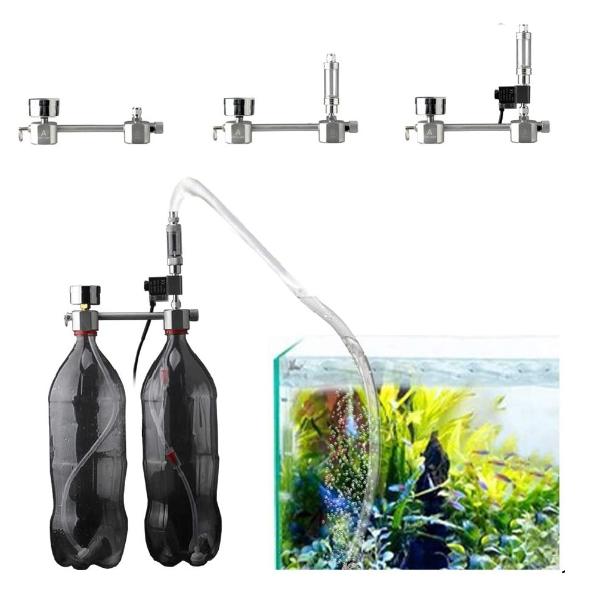 DIY CO2 Generator System Kit with and without Solenoid Valve