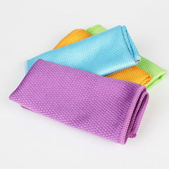 Aquarium Strong Dust Removal Double Sided Dual Use Microfiber Cleaning Cloth