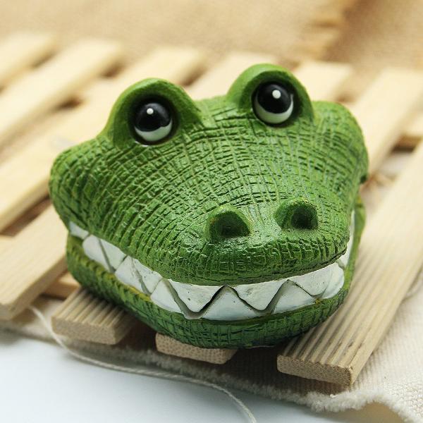 Underwater Bubbling Crocodile Ornament Fish Tank Décor