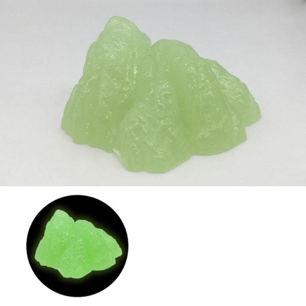 Dark Glowing Rock Luminous Stone for Aquarium Landscaping