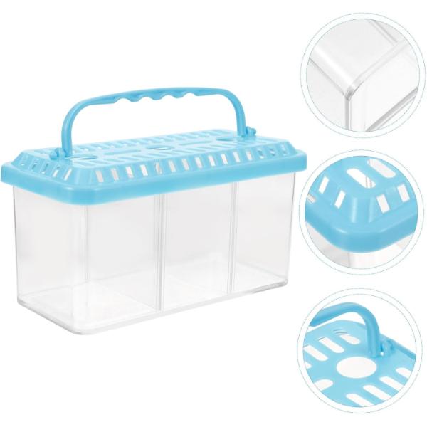 3 in 1 Betta Box Isolated Breeding Box (18.5 x 9.5 x 9cm)