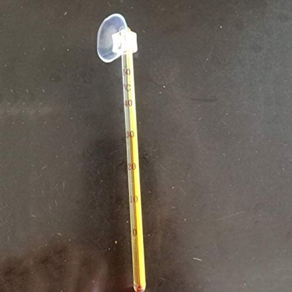 Aquarium Thermometer Long Yellow