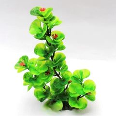 Artificial Aquarium Plants Plastic Fish Tank Plants Decorations Aquatic Plant Colorful Water Plants Green And Purple