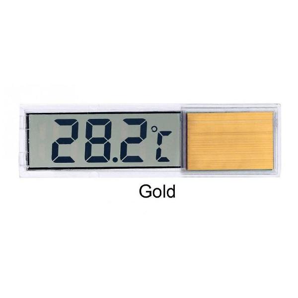 3D Perspective LCD Digital Thermometer Aquarium and Ambient