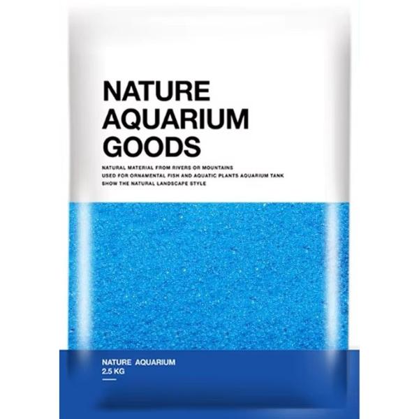 Natural Aquarium 2.5KG High Quality Blue Sand for Freshwater