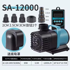 SOBO Aquarium Air Pump SA-6000 & SA-12000 – High Power, Low Noise Oxygen Pump