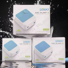 Mini Aquarium Air Pump AQ Series – AQ-003 (3W) / AQ-004 (4W) / AQ-005 (5W) Low Noise Oxygen Pump