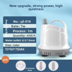 YEE Submersible Water Pump (7W / 10W / 18W) – 450/800/1000 L/H Aquarium Pump