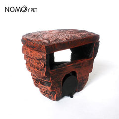 NOMOY PET Reptile Hides Snake Hides Gecko Cave for Reptiles and Amphibians, Reptile Hideout