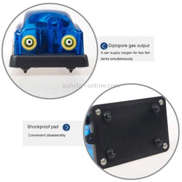 SOBO SB-348A Double Outlets Aquarium 5W Air Pump