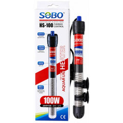 SOBO Aquarium Glass Heater HS Series (25W / 50W / 100W / 200W / 300W)