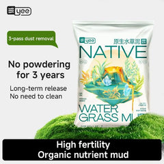 Yee Aquarium Soil Aquarium Substrate Planted Soil Fertilizer Mud Fish Tank Plants Aqua Soil for Planted Aquarium